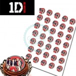 Real Life Photo Mini Cupcake Edible Images x 35 Uncut