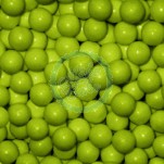 Edible Sugar Pearls - 8mm Green x 100g