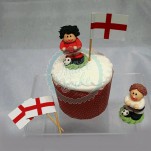 Cake/Cupcake Flags - England x 12