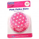 Pink Polka Dots Baking Cases