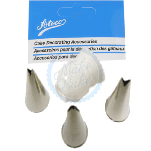Ateco Tube Tips - Leaf 4 Piece set