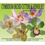 Petalcrafts Cymbidium Cutters And Veiner Set