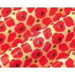 Chocolate Transfer Sheet - Poppy