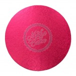 12" Cerise Pink Round Cake Drum / Board