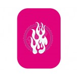 Dinkydoodle 2 Part Airbrush Stencils - Small Flame