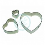 PME Heart Cutter Set Of 3
