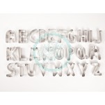 Alphabet 26 Pieces Ateco Cutter Set
