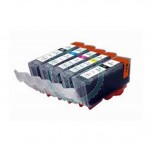 Edible Ink Cartridges - Complete Set of 5 For Canon MG5250 REFILL AUTO RESET