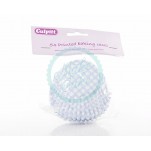 Blue Gingham Cake cases-50mm