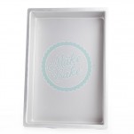 PME Seamless Professional Oblong Cake Pan 9 x 13 x 4 Inch