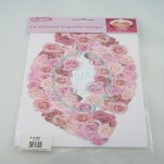 Pink Roses Cupcake Wrappers