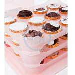 Cupcake Courier Tray - Pink
