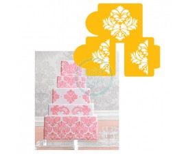 Designer Stencils - Martha Stewart Damask Tier 3