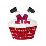 Wilton Cupcake Decorating Kit - Christmas Santa Decorates 24 Cupcakes