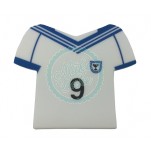Sugar Toppers - White Football Shirt Set