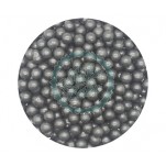 Edible Sugar Pearls - 8mm Matt Black x 500g