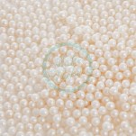 Edible Sugar Pearls - 6mm Ivory x 5kg